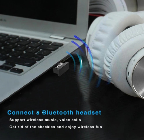 Imagen 3 de 4 de Receptor Bluetooth 5.0 Para Laptops