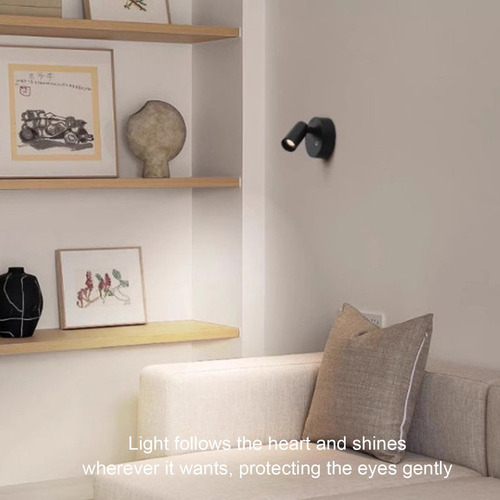 Lámpara De Pared Recargable, Iluminación Fría Para Cuartos