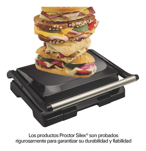Sandwichera Compacta Prensa Panini Parrilla Proctor Silex