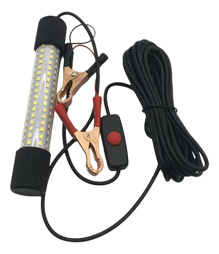 Luz De Pesca Sumergible Led De Aluminio, Lámpara Submarina D