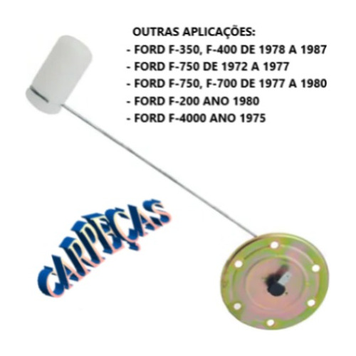 Sensor Tanque Combustível Fd F-4000 F-11000 Até 89-85tu9275a