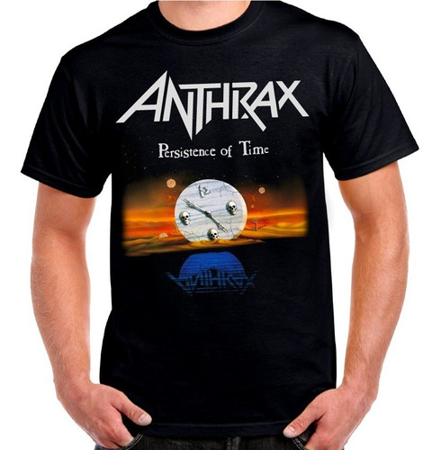 Anthrax Persistence Of Time Polera Impresión Directa