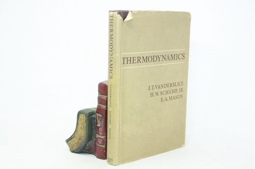 Vanderslice Et Al - Thermodynamics - En Inglés - Matemática
