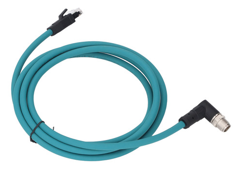 Cable M12 A Rj45, Conector Cat6a Ethernet De 8 Pines X Blind
