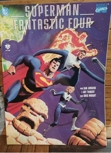 Comic Superman Fantastic Four