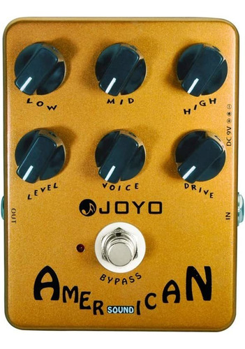 Joyo Jf-14 American Sound Guitar Overdrive Pedal De Efecto