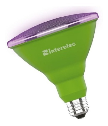 Lampara Led Grow Interelec 15w Par38 Crecimiento Cultivo