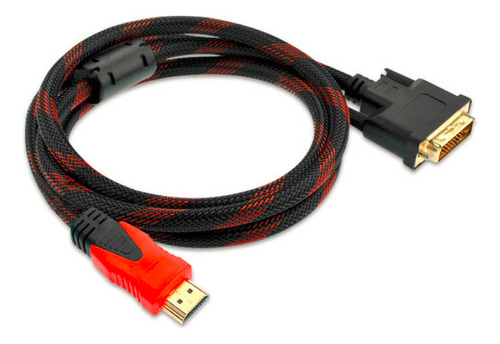 Cable 1,5 Mts Dvi A Hdmi Dvi 24+1 Macho A Hdmi Macho Video