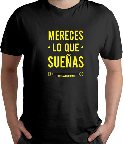 Playera Gustavo Cerati 