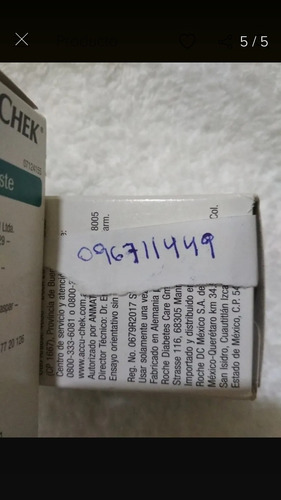 Tiras Reactivas Accu-chek
