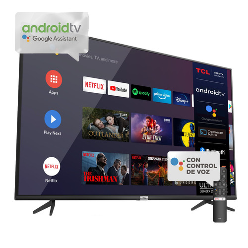 Imagen 3 de 5 de Smart Tv Tcl L50p615 50 4k Uhd Android Tv