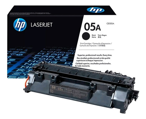 Tóner Hp Ce505a Color Negro