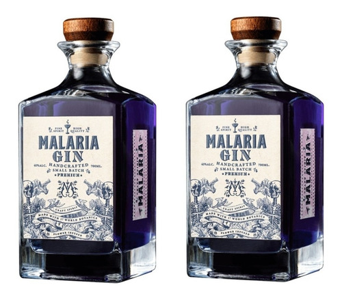 Malaria Gin 2 Botellas 700ml