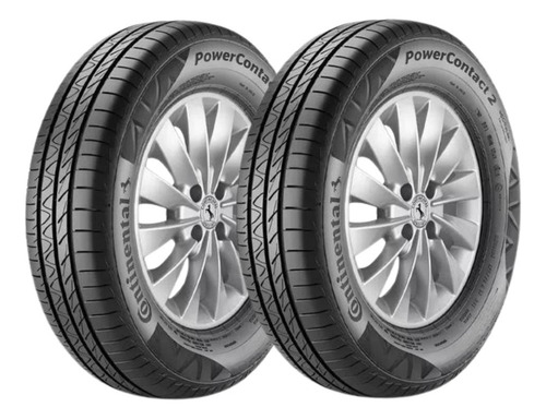 Kit De 2 Pneus Aro 15 Contipowercontact 2 175/65r15 84 H