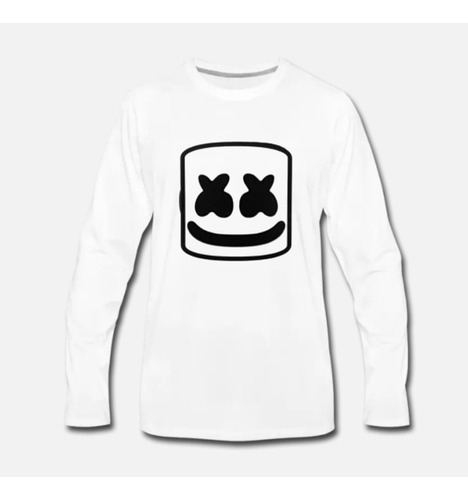 Marshmello Playera X Manga Larga 