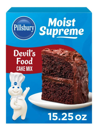 Harina Para Pastel Pillsbury 432g Chocolate - 10 Cajas