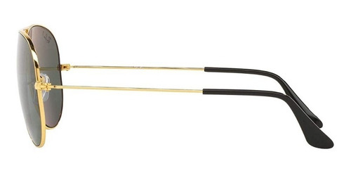 Ray-ban Polarized Pilot (verdes Con Marco Dorado)