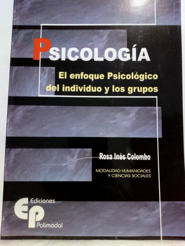 Psicologia  Rosa Ines Colombo  Ediciones Polimodal