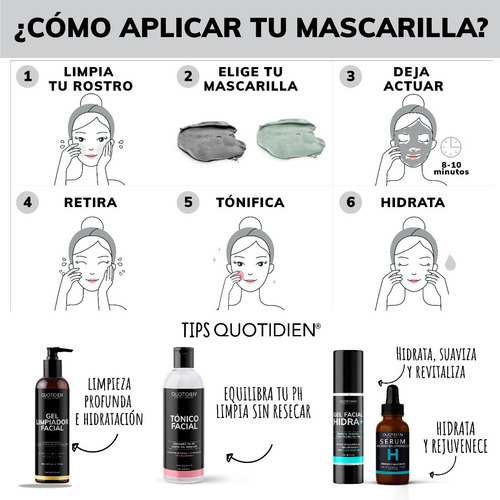 Imagen 5 de 7 de 1 Mascarilla Facial Hidratante + 1 Mascarilla Facial Detox
