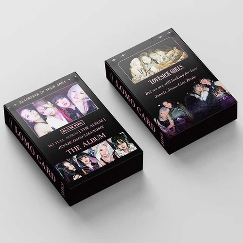 54 Photocards Blackpink - The Album D-day Edition