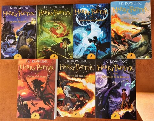 2 Sagas Completas Harry Potter Español / Inglés J K Rowling