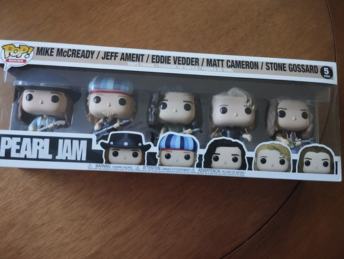 Pop! Funko Pack Pearl Jam Band Eddie Vedder #135 | Rocks
