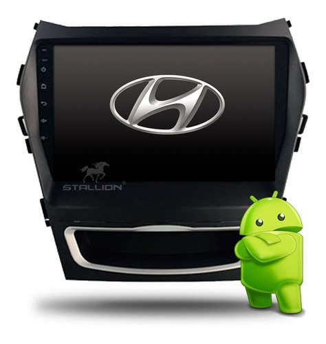 Stereo Multimedia Santa Fe Zt Android Wifi Gps Carplay