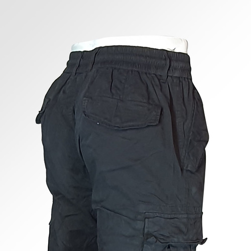 Jogger Cargo Ec8093s Negro