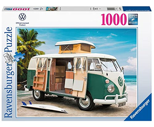 Ravensburger Classic Volkswagen Vw T1 Camper Van 1000 Piece