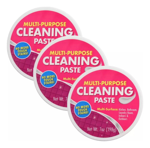 Pasta Limpiadora Multiusos Multi Purpose Cleaning Paste 3 Pa