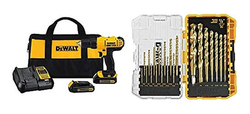 Juego De Taladro / Destornillador Inalámbrico Dewalt 20v Max