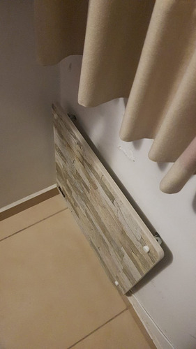 Panel Placa Calefactor Para Colgar 500w Calefaccion Estufa Simil Piedra