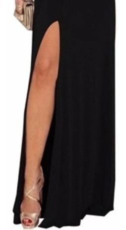 Imagem 2 de 3 de Vestido Longo De Festa Casamento Com Fenda Perfeito 194