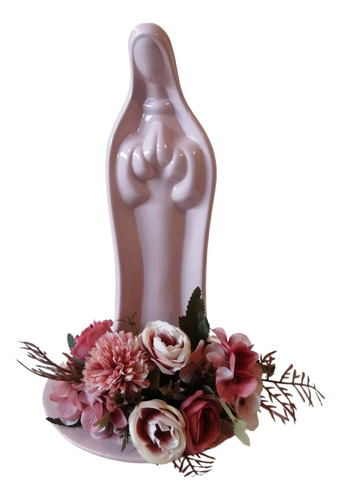 Virgen María Ceramica Adorno