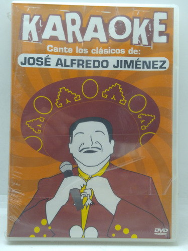 Karaoke José Alfredo Jiménez Dvd Nuevo
