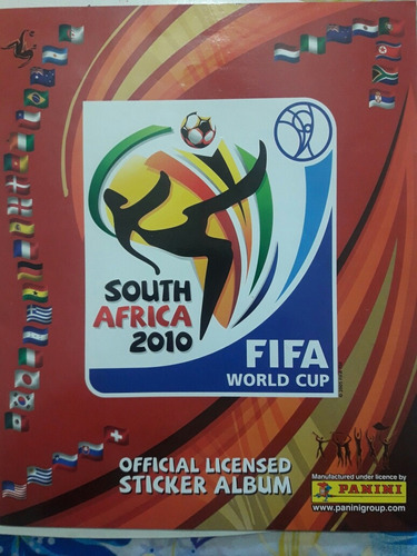 Album De Figuritas Panini South Africa 2010