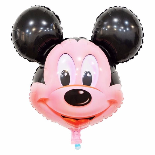 Balão Metalizado Mickey 60x50cm (kit C/ 20 Unidades)