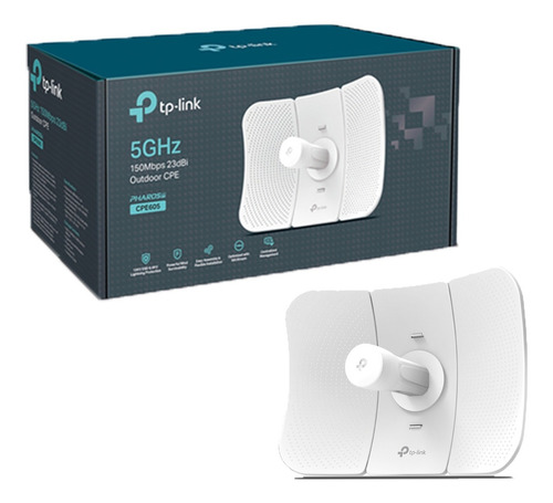 Imagen 5 de 6 de Antena Punto A Punto Tp-link N150 5ghz 23dbi 20km Cpe605 /vc