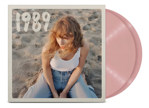 Taylor Swift - 1989 (Versão de Taylor) (2LP) Versão do álbum de vinil rosa Rose Garden