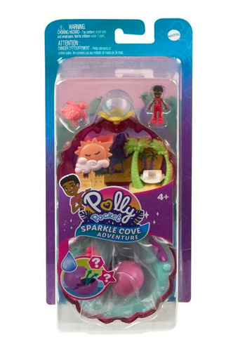 Polly Pocket Compacto, Conchita Verde, Bahía Mágica, Micro