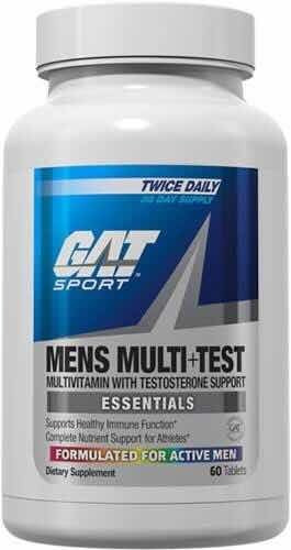 Gat Sport Mens Multi Test 60 Tabs Multivitaminico