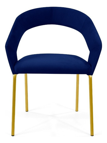 Silla Atenas Asiento Azul