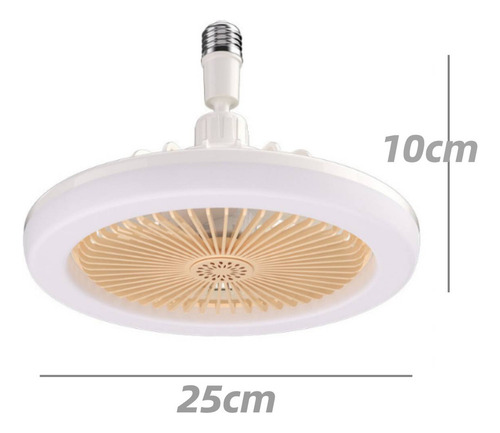 A Ventilador Rc Com Luz E27, Tablet De Aromaterapia
