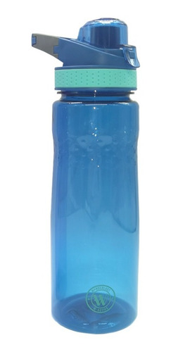 Imagen 2 de 6 de Botella Agua Training Wanderlust 680ml Pico Tapa A Presion
