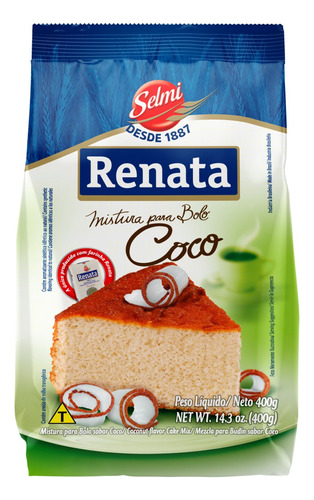 Mistura para Bolo Coco Renata Pacote 400g