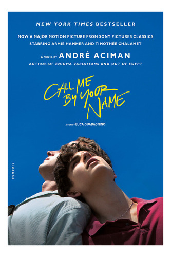 Call Me By Your Name - Picador Usa Kel Ediciones