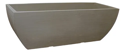 Jardinera Rectangular Moderna 45cm Japi Mármol Moderna