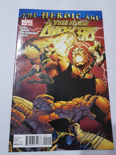 New Avengers (2010 2nd Series) #2a Issue Comics Marvel