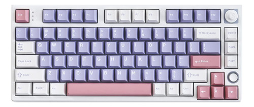 Keymecher Ks75t Teclado Mecánico 75% Con Perilla De Volumen,