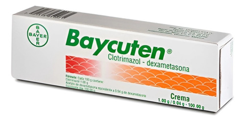 Baycuten Crema 30gr-tratamiento Para Hongos En La Piel.